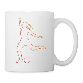 Women's Soccer Soccer Game Soccer - Mug - white - Right