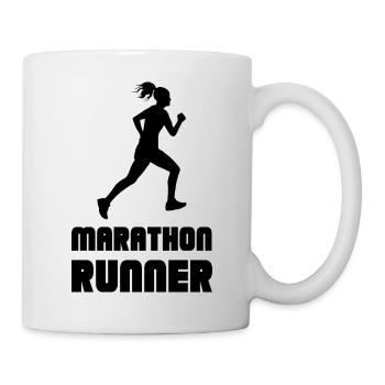 Biking Running Marathon Triathlon Bike - Mug - white - Right