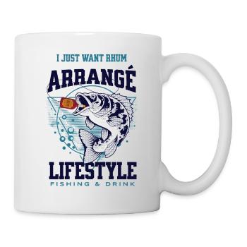 I Just want Rhum Arrangé - Mug blanc - blanc - Droite