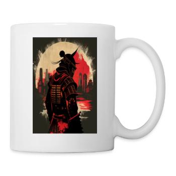 Das Licht des Samurai - Tasse - Weiß - Rechts