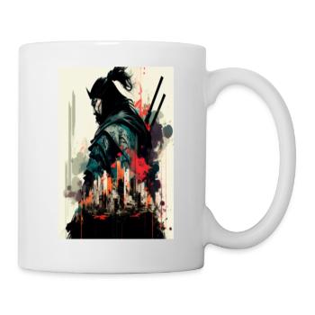 Das Echo des Kriegers - Tasse - Weiß - Rechts