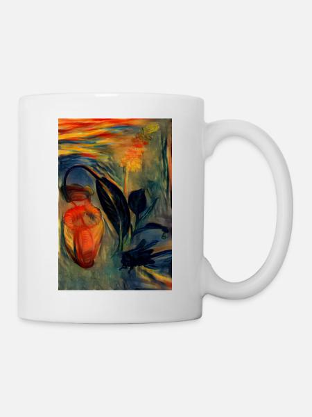 Le pichet plante Nepenthes - Mug blanc - blanc
