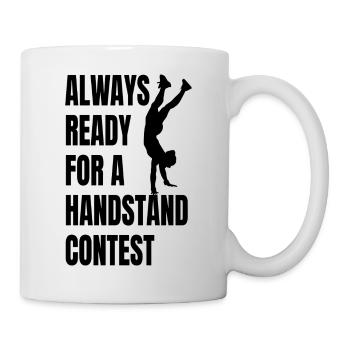 Gymnastique Gymnastique Club de gymnastique Gymnaste féminine - Mug blanc - blanc - Droite