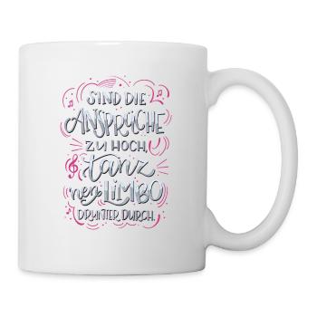 Limbo Tanzen - Tasse - Weiß - Rechts