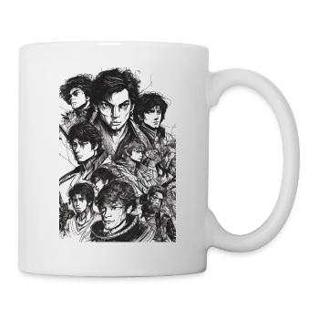Japanischer Kampfclub - Japanese fight club - Tasse - Weiß - Rechts