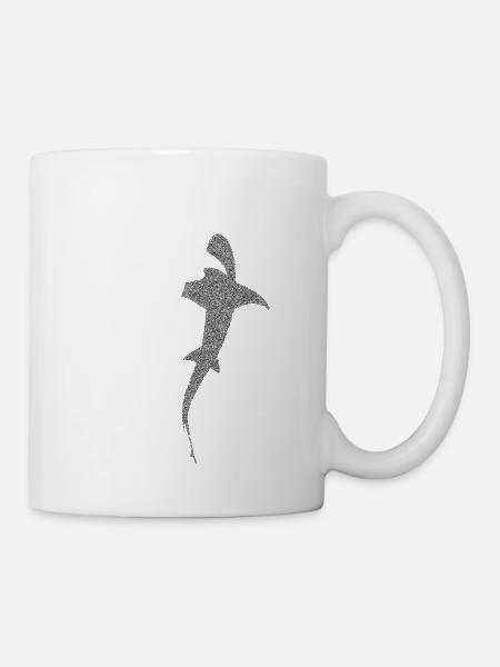 Hai - Tasse - Weiß
