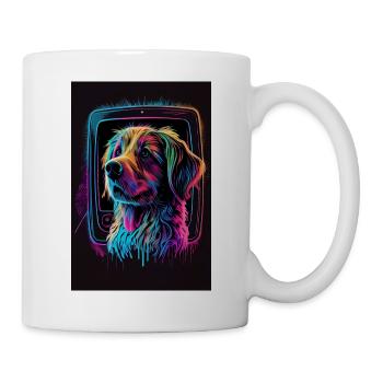 Rainbow Hund Phone Case Edition - Tasse - Weiß - Rechts
