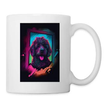 Rainbow Hund Phone Case Edition - Tasse - Weiß - Rechts