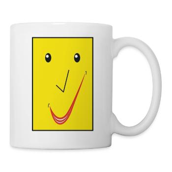 Fine smile Sq - 02 - Mug - white - Right