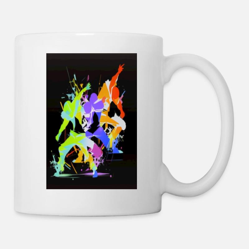 HipHop Dancer - b-boying bboy - Tasse - Weiß
