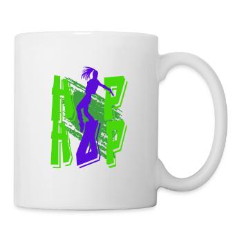 Hiphop - Tasse - Weiß - Rechts