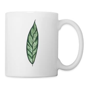 Apoballis Blatt plantlover Botanik Pflanzenliebe - Tasse - Weiß - Rechts