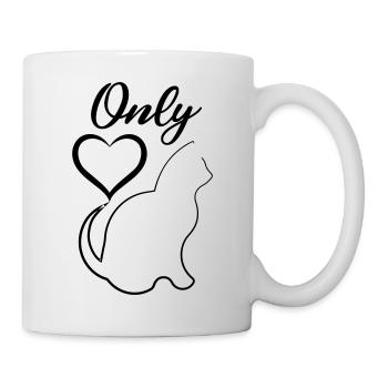 MY ONLY LOVE CAT PET 10 - Tasse - Weiß - Rechts
