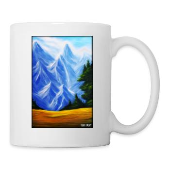 Montagnes Alpinisme Randonnée Randonnée Nature Voyage - Mug blanc - blanc - Droite