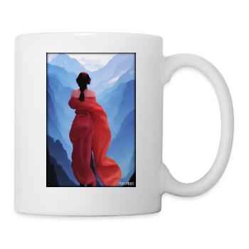 Montagnes Alpinisme Randonnée Randonnée Nature Voyage - Mug blanc - blanc - Droite
