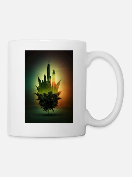 420 Weed Marijuana Gift - Mug - white