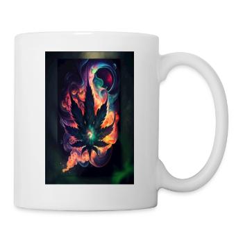 420 affiches sur le cannabis - Mug blanc - blanc - Droite