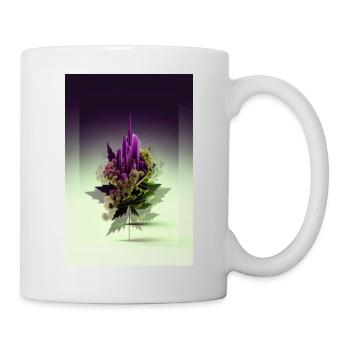Cannabis Pflanze | 420 Weed Marijuana - Tasse - Weiß - Rechts