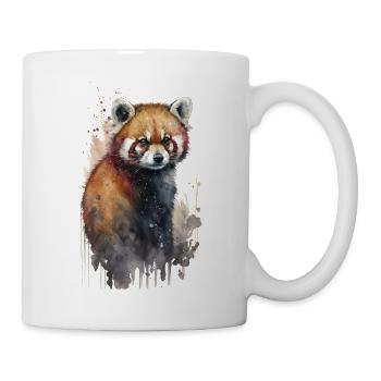 Red Panda Little Panda Cute Kawaii - Mug - white - Right