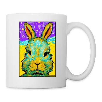 Rabbit Easter Easter Pet Easter Holiday - Mug - white - Right