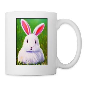 Rabbit Easter Easter Pet Easter Holiday - Mug - white - Right