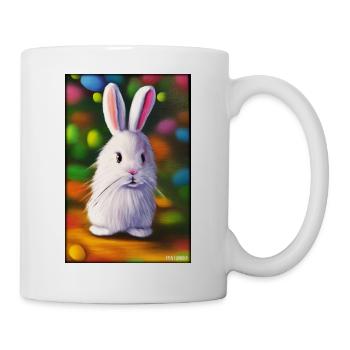 Rabbit Easter Easter Pet Easter Holiday - Mug - white - Right