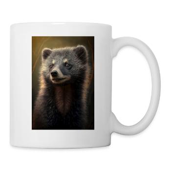 Binturong Maron Bear Animal Cool - Mug - white - Right