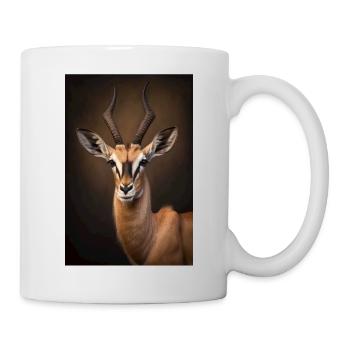 Gazelle safari Africa animal - Mug - white - Right