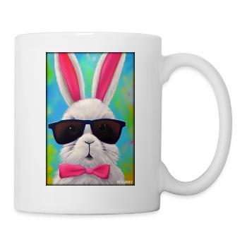 Easter Sunglasses Easter Pet Party - Mug - white - Right
