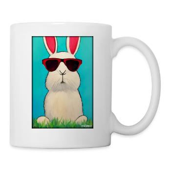 Easter Sunglasses Easter Pet Party - Mug - white - Right