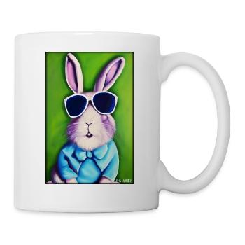 Easter Sunglasses Easter Pet Party - Mug - white - Right