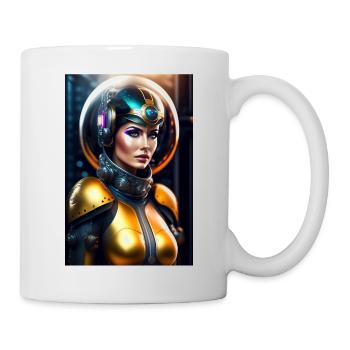 Space Girl - Mug - white - Right