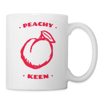Peachy Keen Fruit - Mug - white - Right