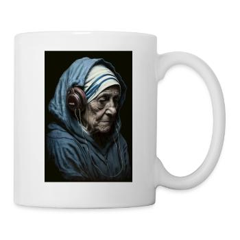 Mutter Theresa - Tasse - Weiß - Rechts