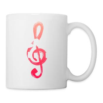 Klangkörper - Musik - Chor - Orchester - Dirigent - Tasse - Weiß - Rechts