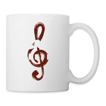 Klangkörper - Musik - Chor - Orchester - Dirigent - Tasse - Weiß - Rechts