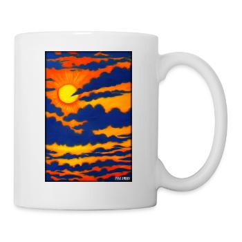 Soleil Eté Nature Vacances Soleil Soleil - Mug blanc - blanc - Droite
