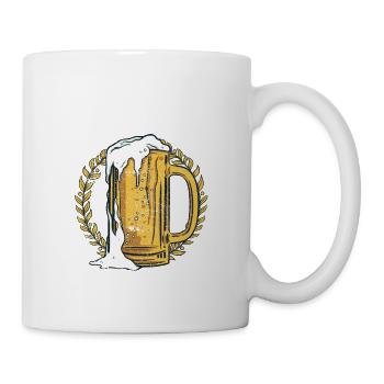 Vaterland mit Stolz erfüllen Geschenk - Tasse - Weiß - Rechts