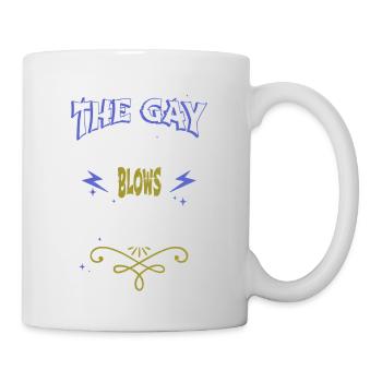 activisme protestation garçons humour déclaration d’emploi - Mug blanc - blanc - Droite