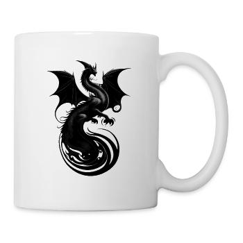 Dragon - Mug blanc - blanc - Droite