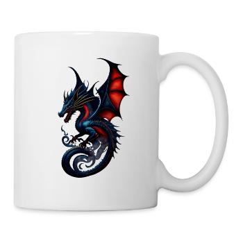 Dragon - Mug blanc - blanc - Droite