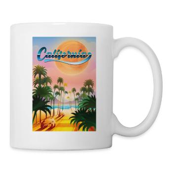 California - Vibes - Tasse - Weiß - Rechts
