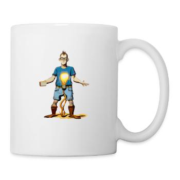 Ich bin kein Genie - Tasse - Weiß - Rechts