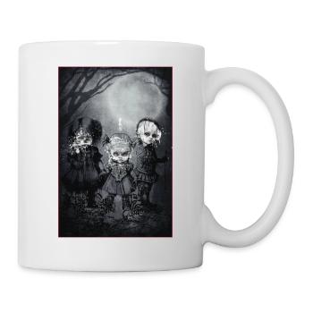 gothic babies Family Portrait - Mug - white - Right