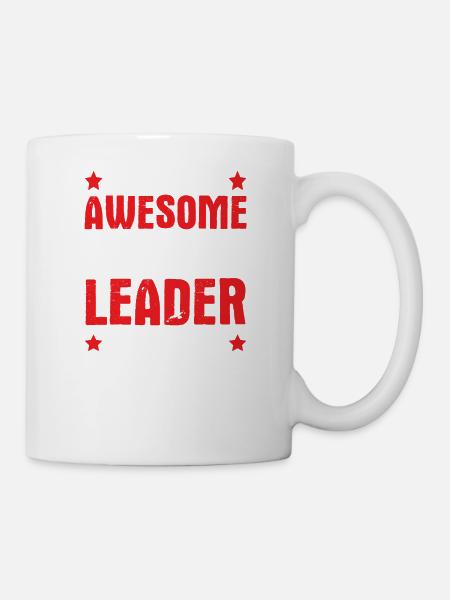 cheerleading awesome - Tasse - Weiß