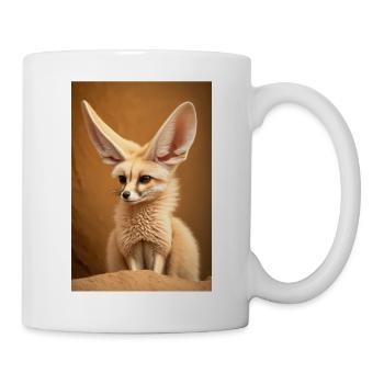 Fennec Desert Fox Animal Africa - Mug - white - Right