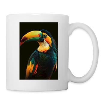Toucan Bird Beaked Woodpecker Birds - Mug - white - Right