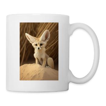 Fennec Renard du désert Animal Afrique - Mug blanc - blanc - Droite