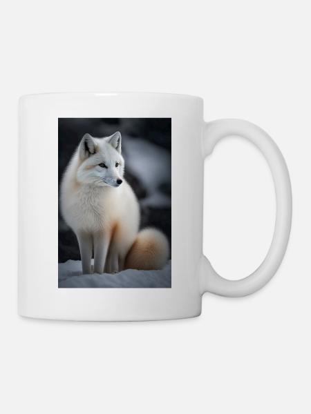 Polarfuchs - Tasse - Weiß