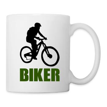 biker - Mug - white - Right
